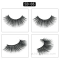 3D Faux Mink Cílios Natural Longo De Seda Macia Cílios Falsos Falso Vison Lashes